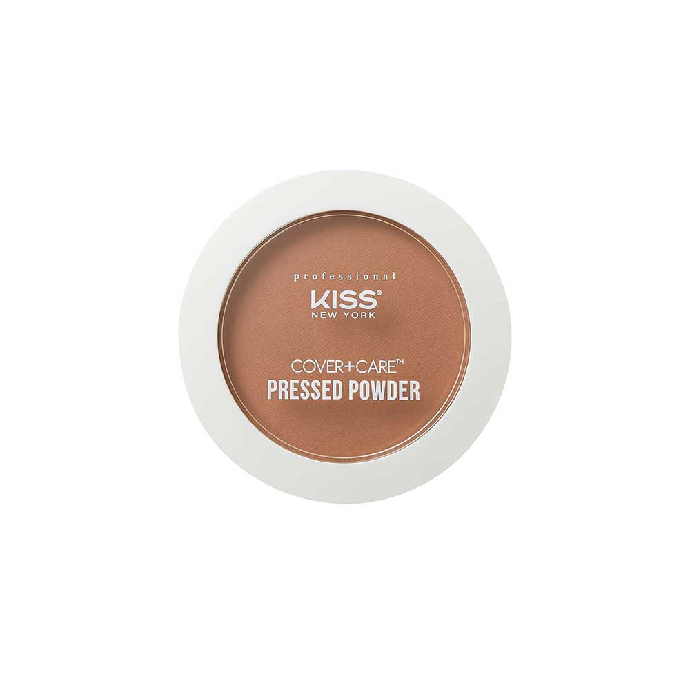 Cover + Care Pressed Powder__Cognac