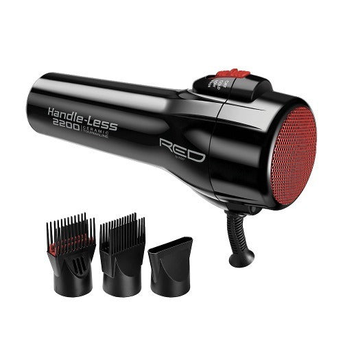 RED by KISS 2200 Ceramic Tourmaline Handleless Hair Dryer 3