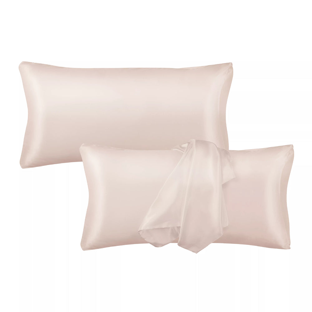 Satin Pillowcase Set of 2 – King Size 20" x 36"__Beige