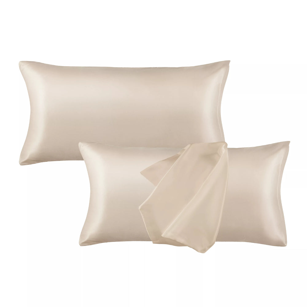 Satin Pillowcase Set of 2 – King Size 20" x 36"__Taupe