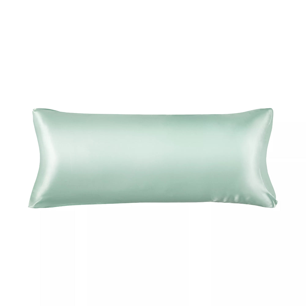 Satin Body Pillowcase 20" x 54" - Silky Soft Long Pillow Cover with Envelope Closure__Sage Green