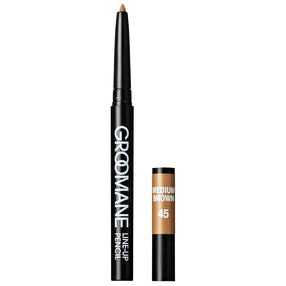 Groomane Barber Line Up Pencil - Hairline & Eyebrow Grooming Pencil__Medium Brown