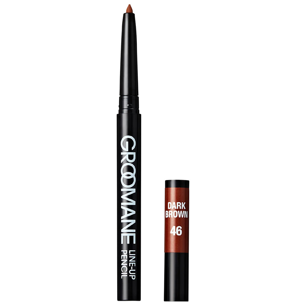 Groomane Barber Line Up Pencil - Hairline & Eyebrow Grooming Pencil__Dark Brown