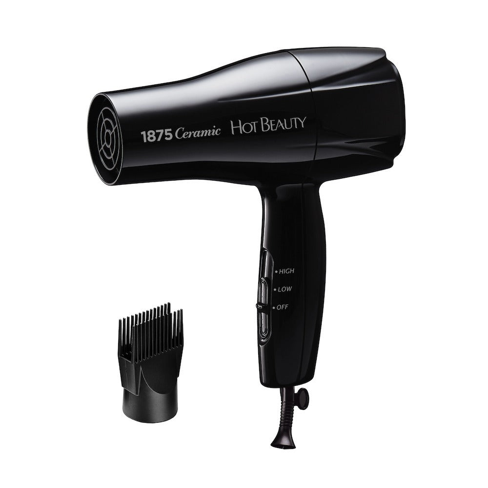 Hot Beauty 1875 Ceramic Styling Hair Dryer Mid Size – Ivy Beauty