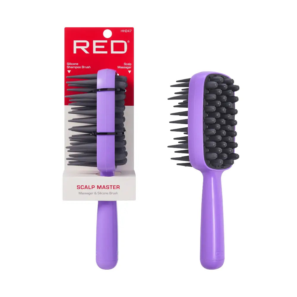 RED by KISS 2-in-1 Scalp Massager & Shampoo Brush – Ivy Beauty