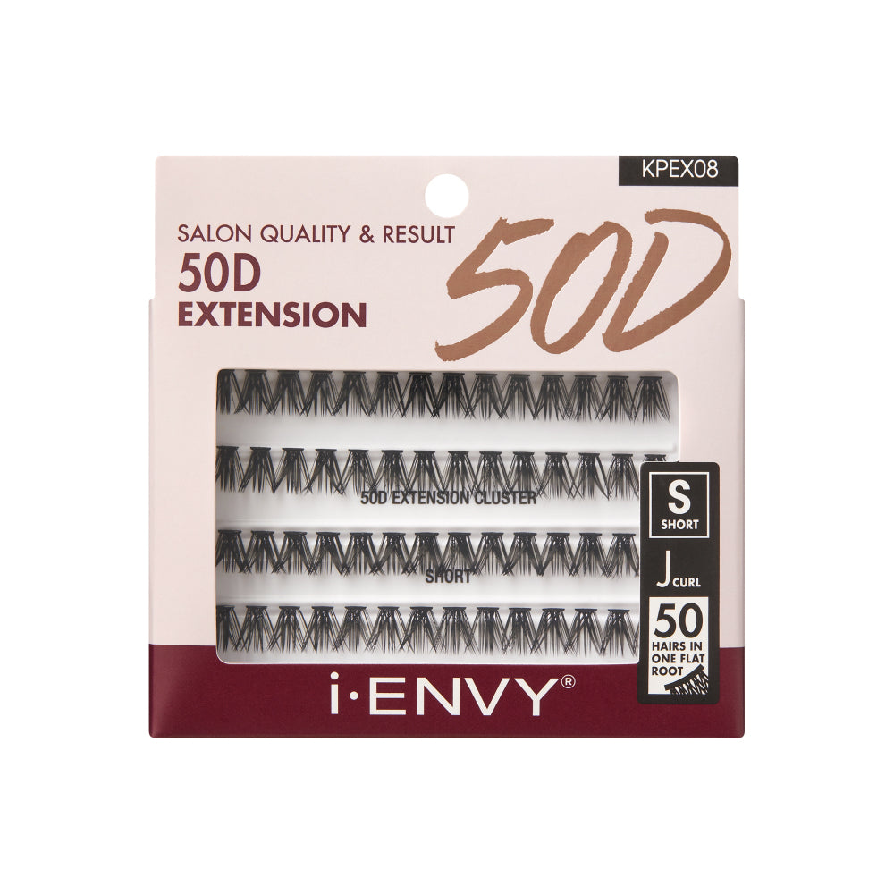 蝦夷50DEEP emishi 8個セット iENVY 50D Extension Cluster Lash – Ivy Beauty