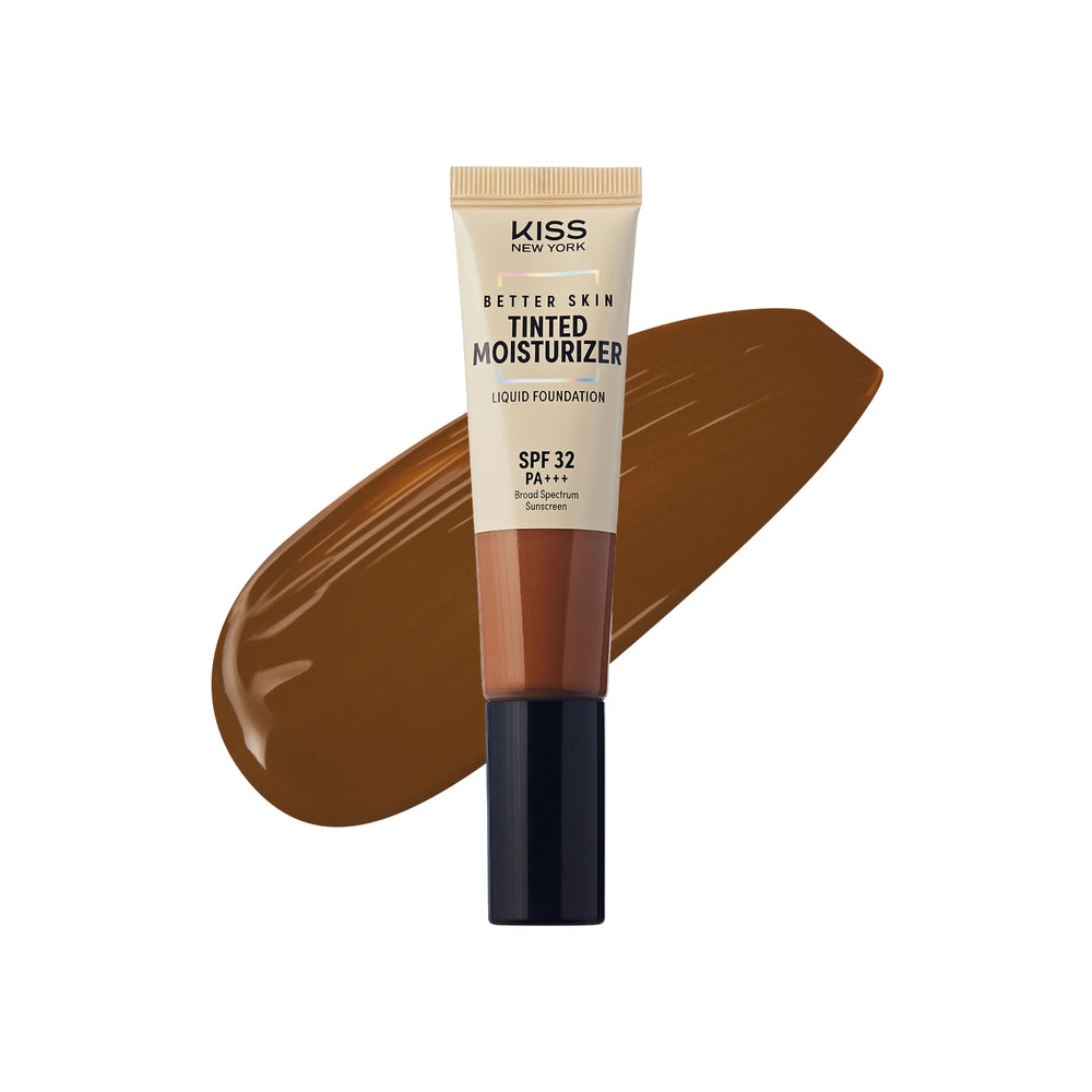 Hydrating Tinted Moisturizer SPF 32 PA+++ Buildable Coverage for Deep Skin Tones, 12H Wear__410 Deep Honey (Tan Deep- Warm Peach Undertone)