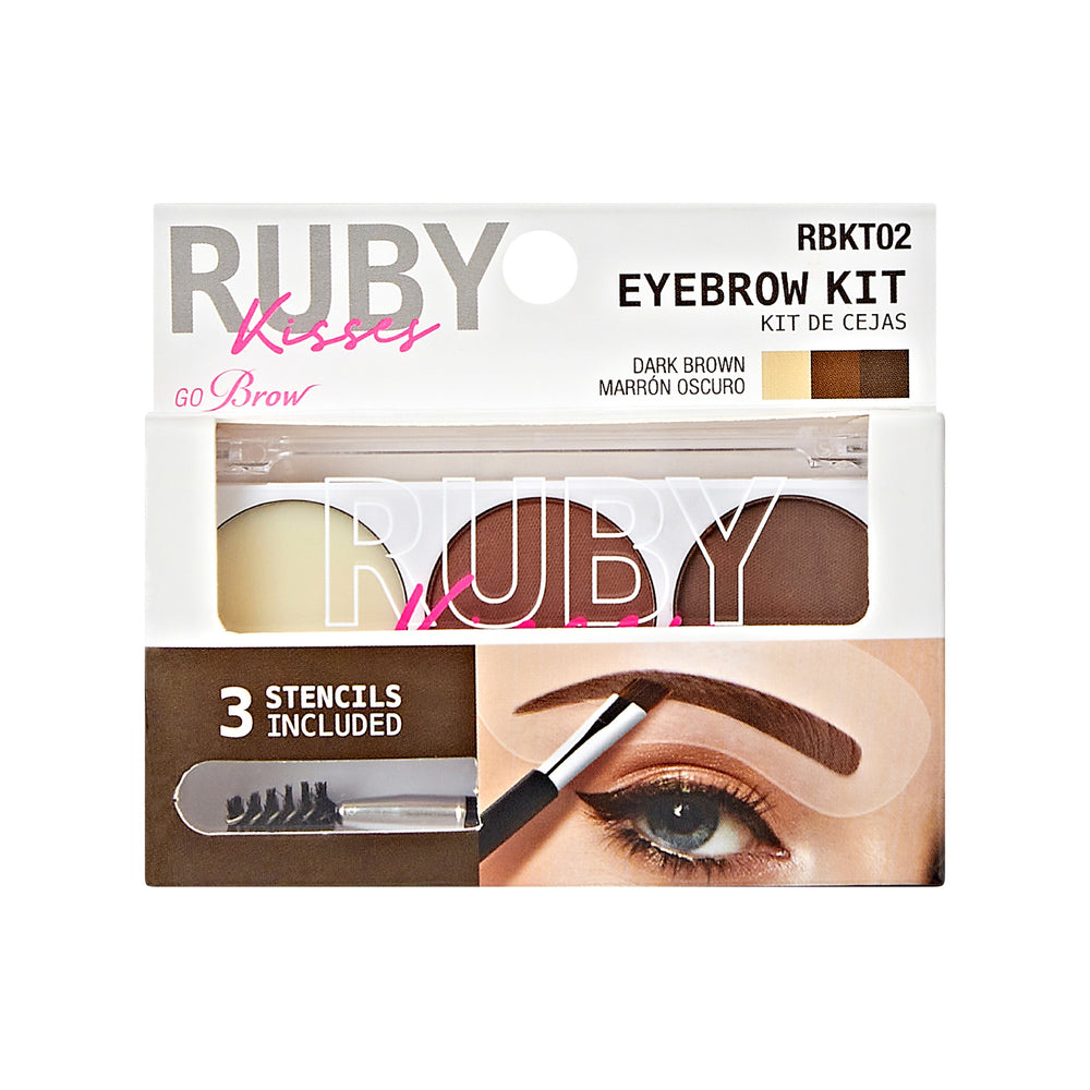 Go Brow Eyebrow Kit__Dark Brown