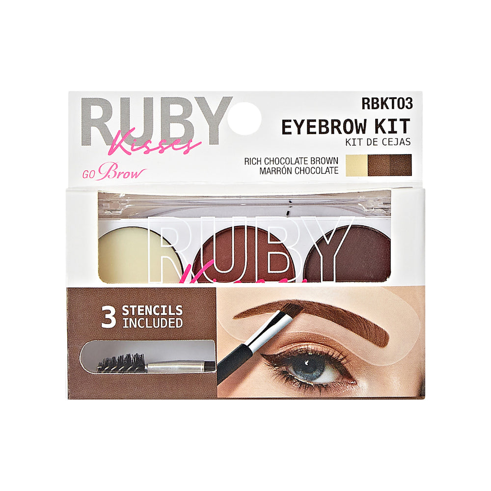 Go Brow Eyebrow Kit__Chocolate Brown