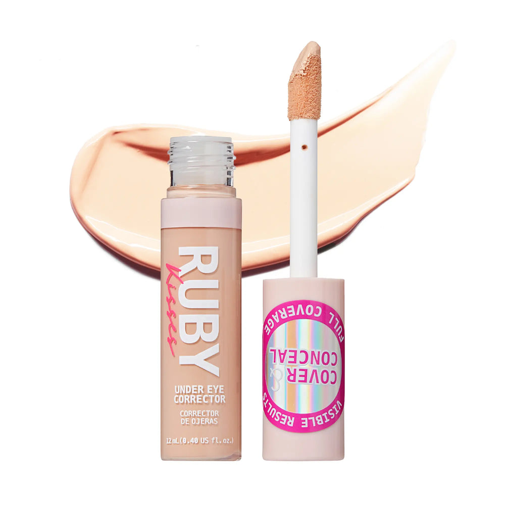 Full Coverage Under Eye Concealer for Dark Circles, Redness & Blemishes__100-Fair-Cool-Pink-Undertone