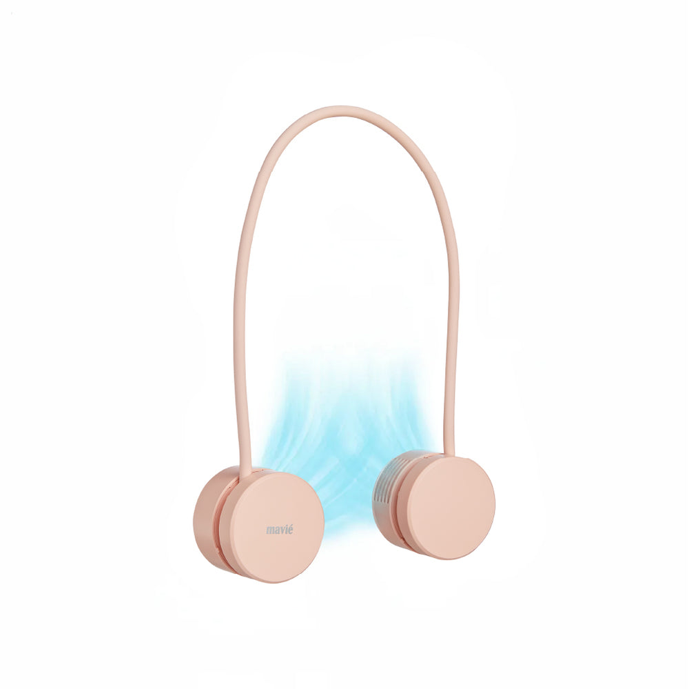 Ultra Mini Portable Fan, Powerful Pocket-Sized Handheld Fan, Rechargeable Personal Fan with 5 Speeds, LED Display, Long Battery Life for Travel & Makeup__Pink