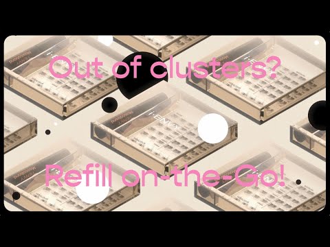 Load video: Light Cluster Palette Refill Pack - Length