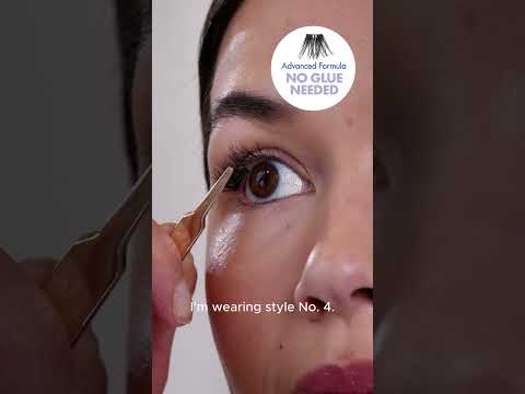 Load video: Press & Go Waterproof No Glue Lash Clusters – 22 Reusable Self-Adhesive Press-On Lashes