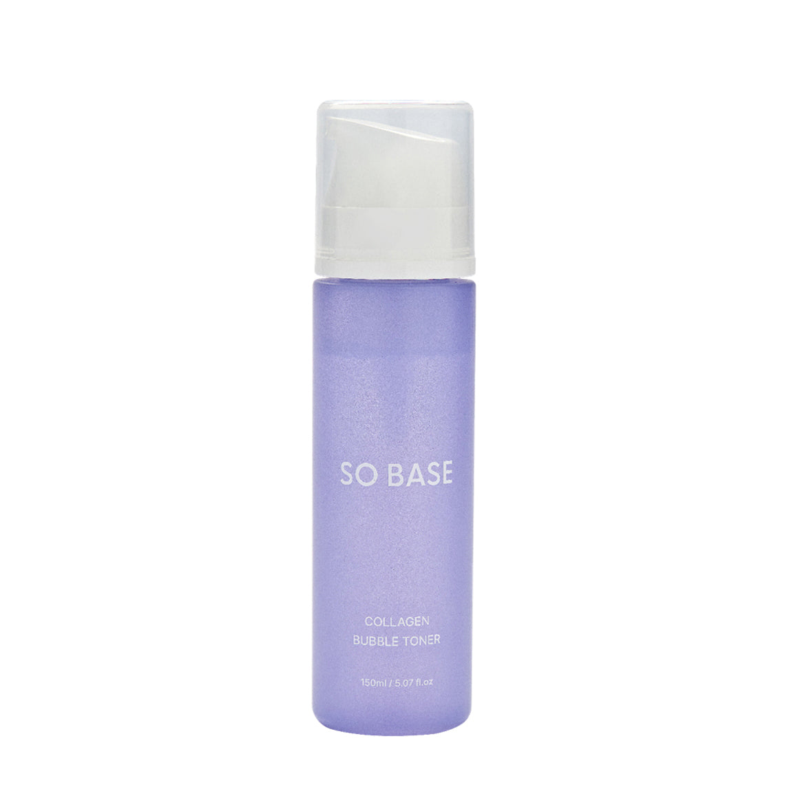 SOBASE Collagen Bubble Toner - Instant Glow & Anti-Aging with 7 Peptides