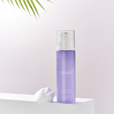 Collagen Bubble Toner - Instant Glow & Anti-Aging with 7 Peptides