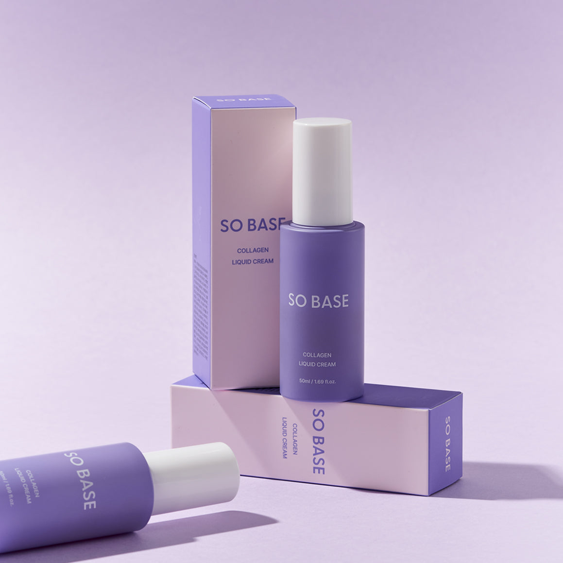 SOBASE Collagen Liquid Cream Spray-On Double Layer Moisturizer for Glass Skin