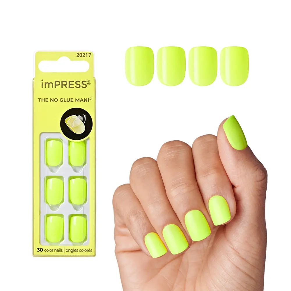 KISS imPRESS Color Press-On Manicure Sizzling