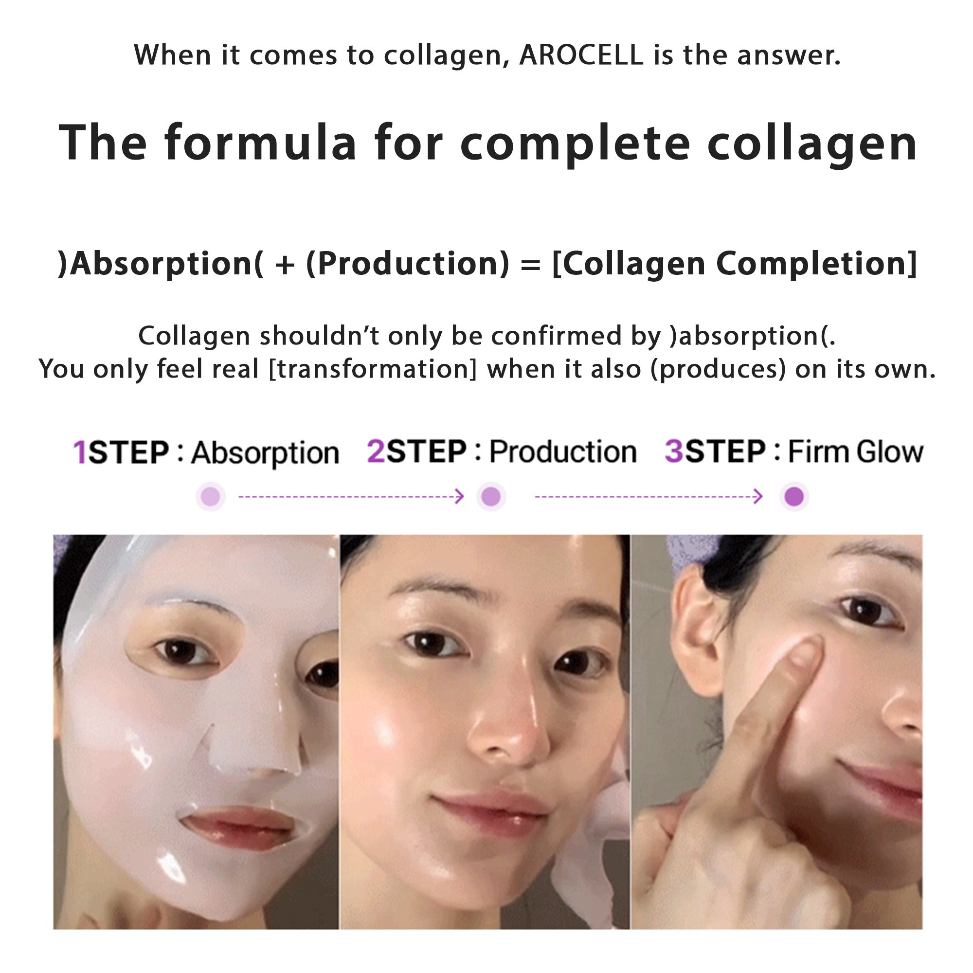 Super Collagen Mask (4pcs) with Wrapping Mask Cream