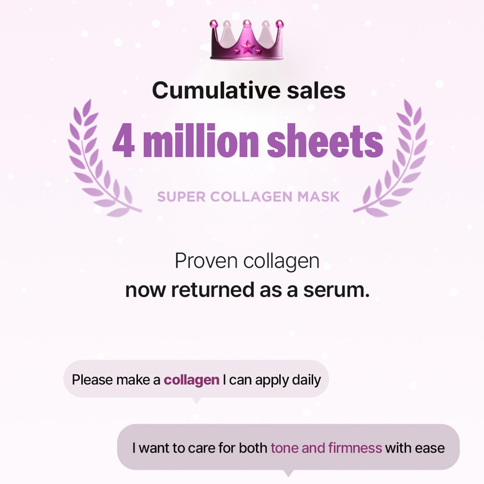 Super Collagen Booster Bubble Serum – Visible Firmness & Glow in 2 Weeks