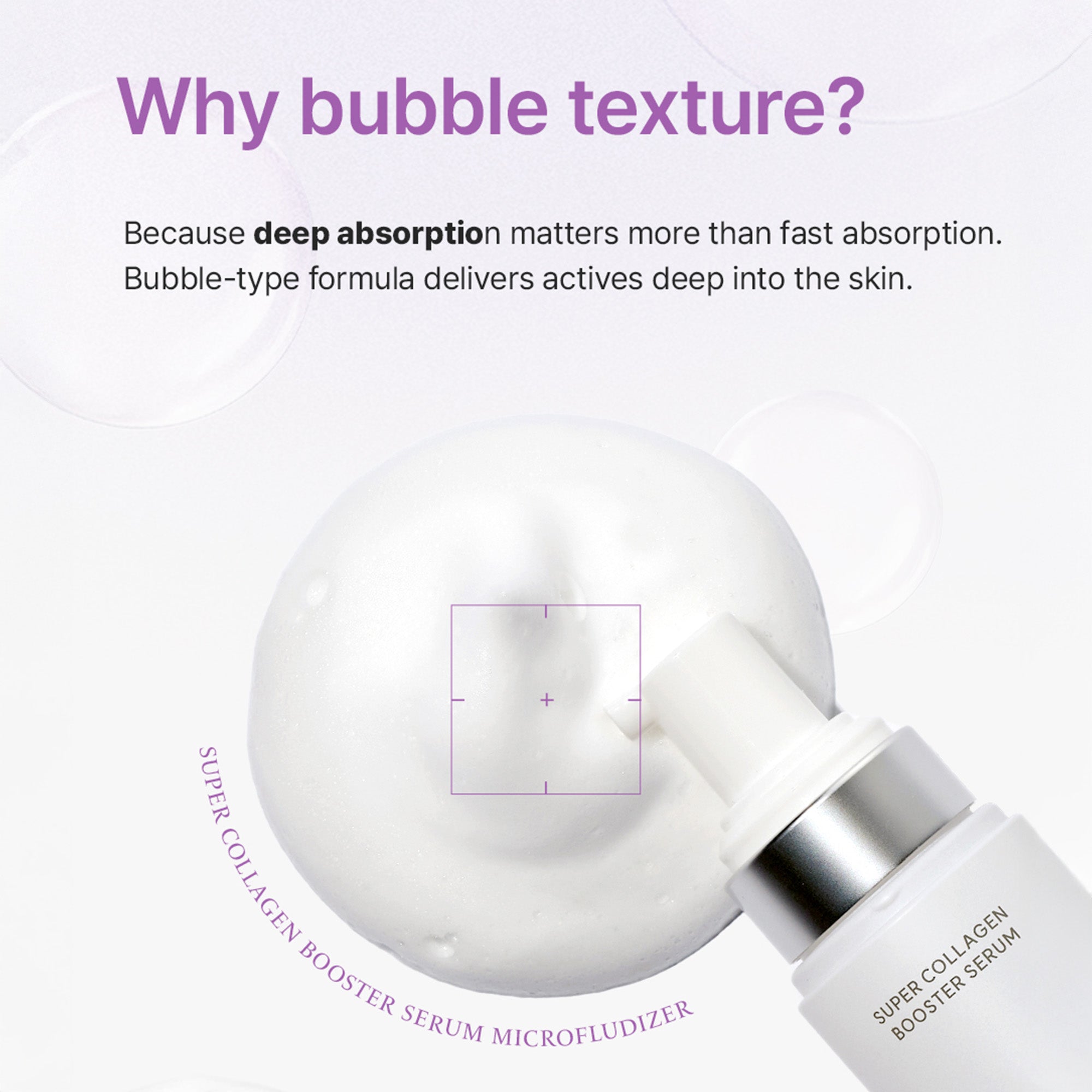 Super Collagen Booster Bubble Serum – Visible Firmness & Glow in 2 Weeks