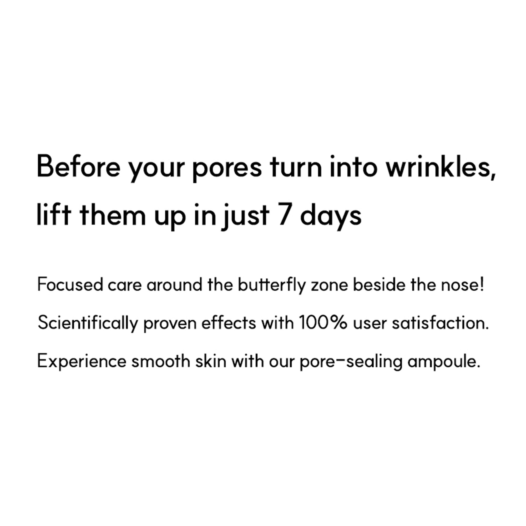 Botulcare Pore Lifting Ampoule – Pore Tightening & Wrinkle Lifting Serum for Sagging Pores & Fine Line