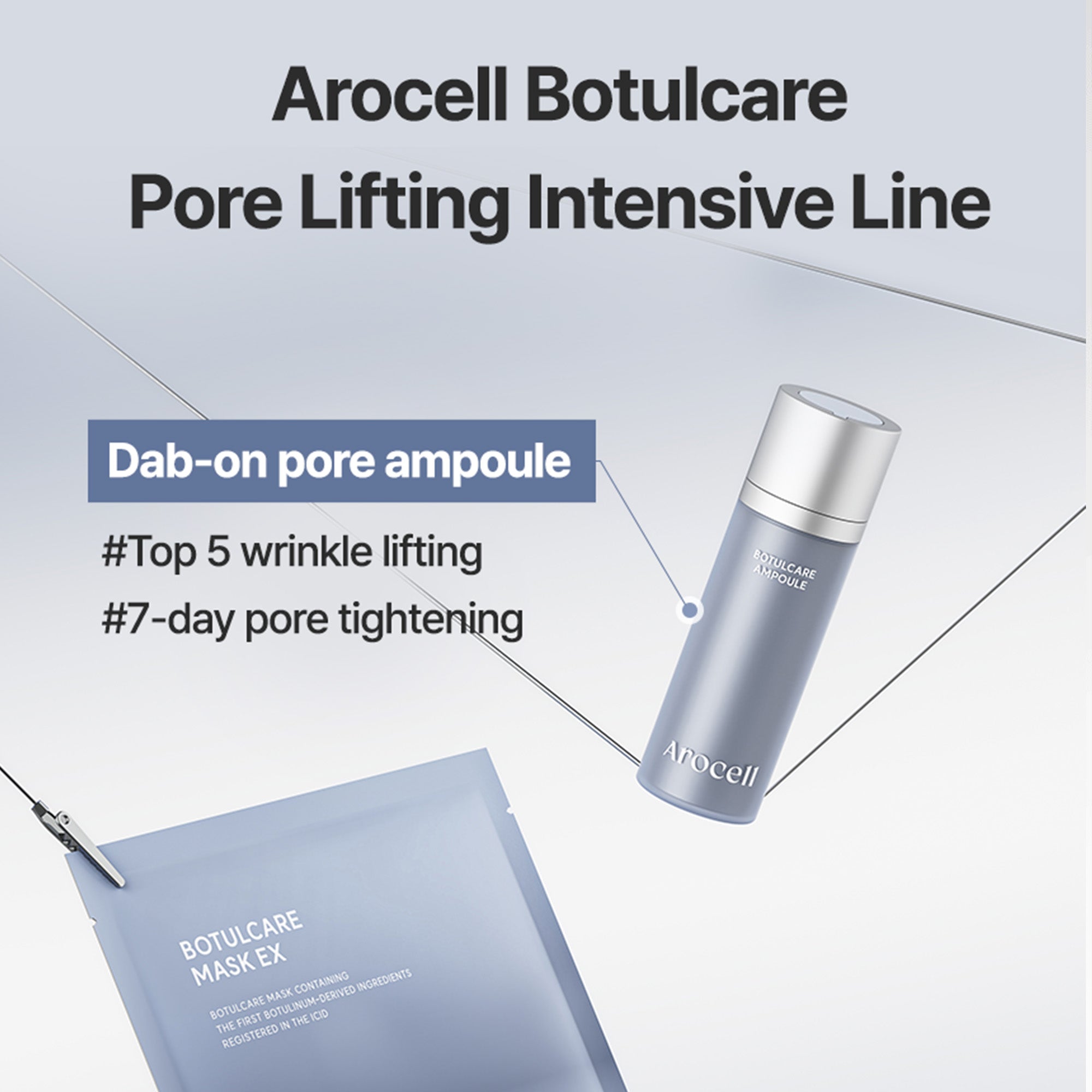 Botulcare Pore Lifting Ampoule – Pore Tightening & Wrinkle Lifting Serum for Sagging Pores & Fine Line