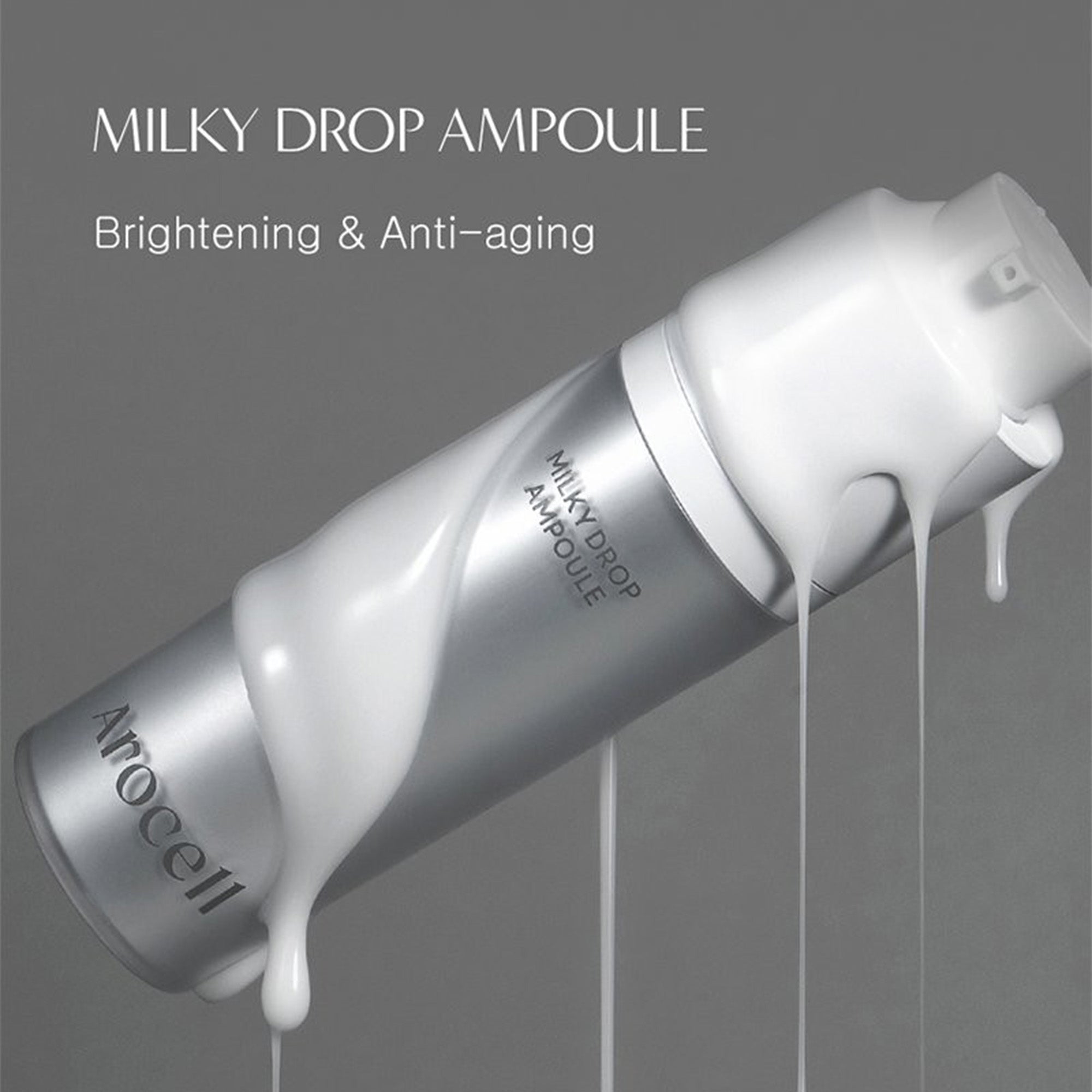Arocell Milky Drop Ampoule – Brightening & Anti-Aging Korean Serum