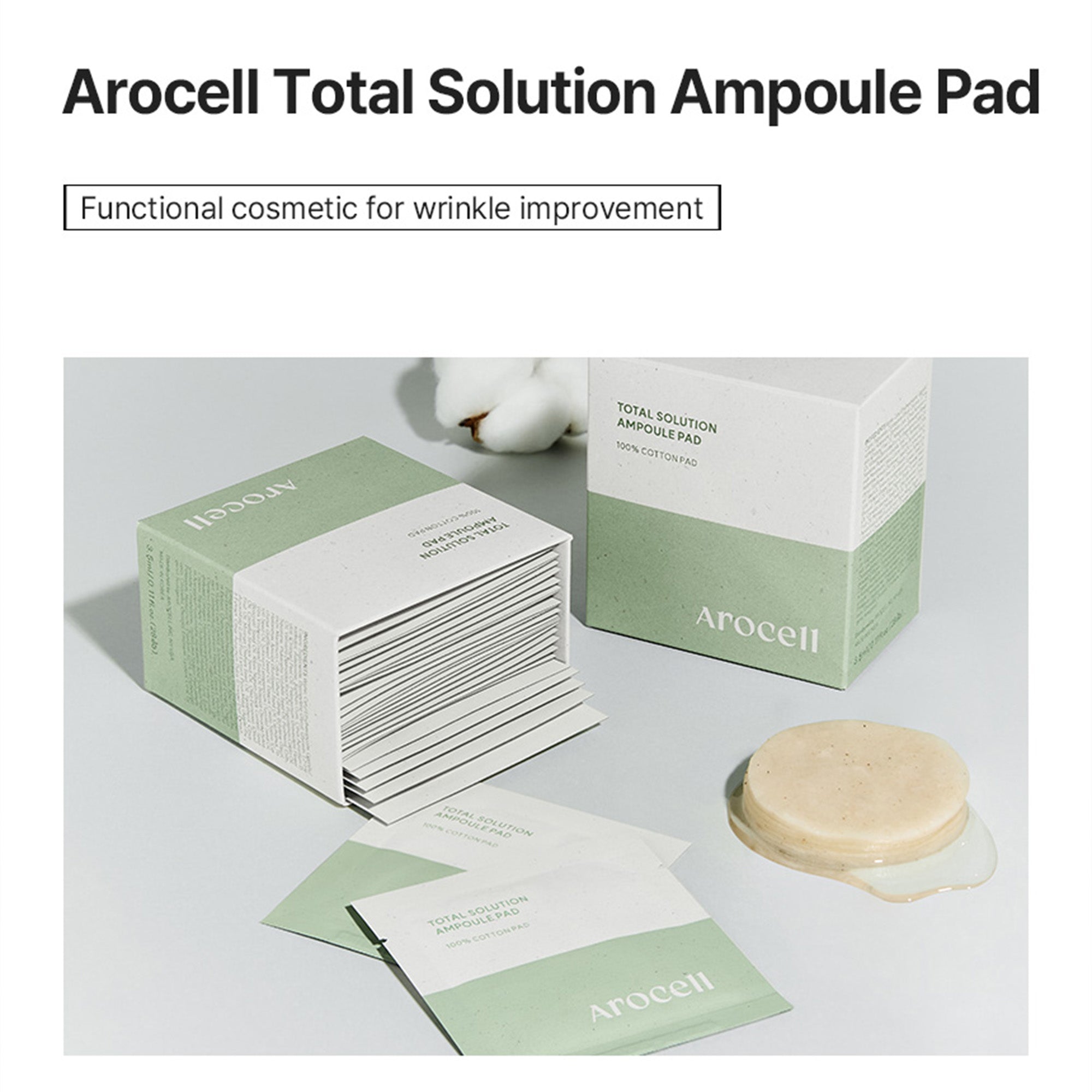 Hyaluronic Acid Korean Toner Pad – Total Solution Ampoule Pad for Deep Hydration