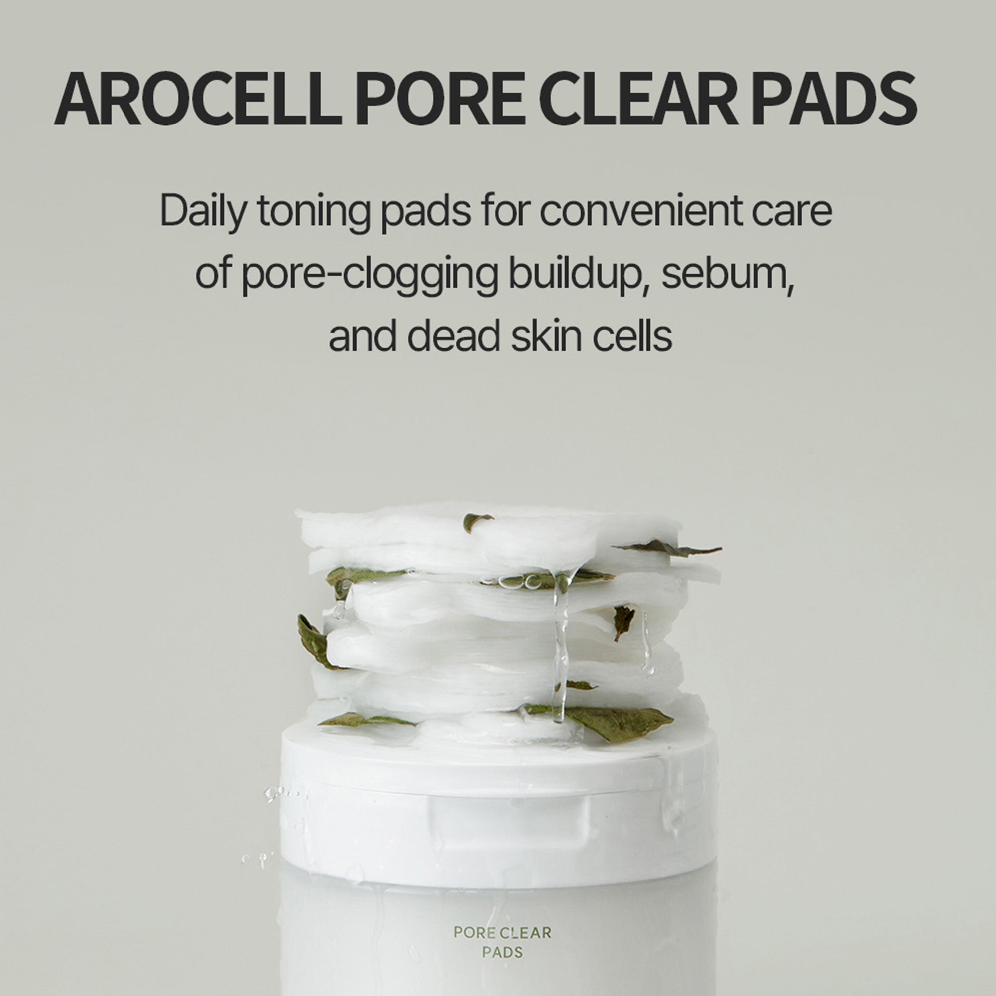Dual-Sided Pore Clear Pads – Daily Mildly Acidic Toner Pads with AHA BHA PHA