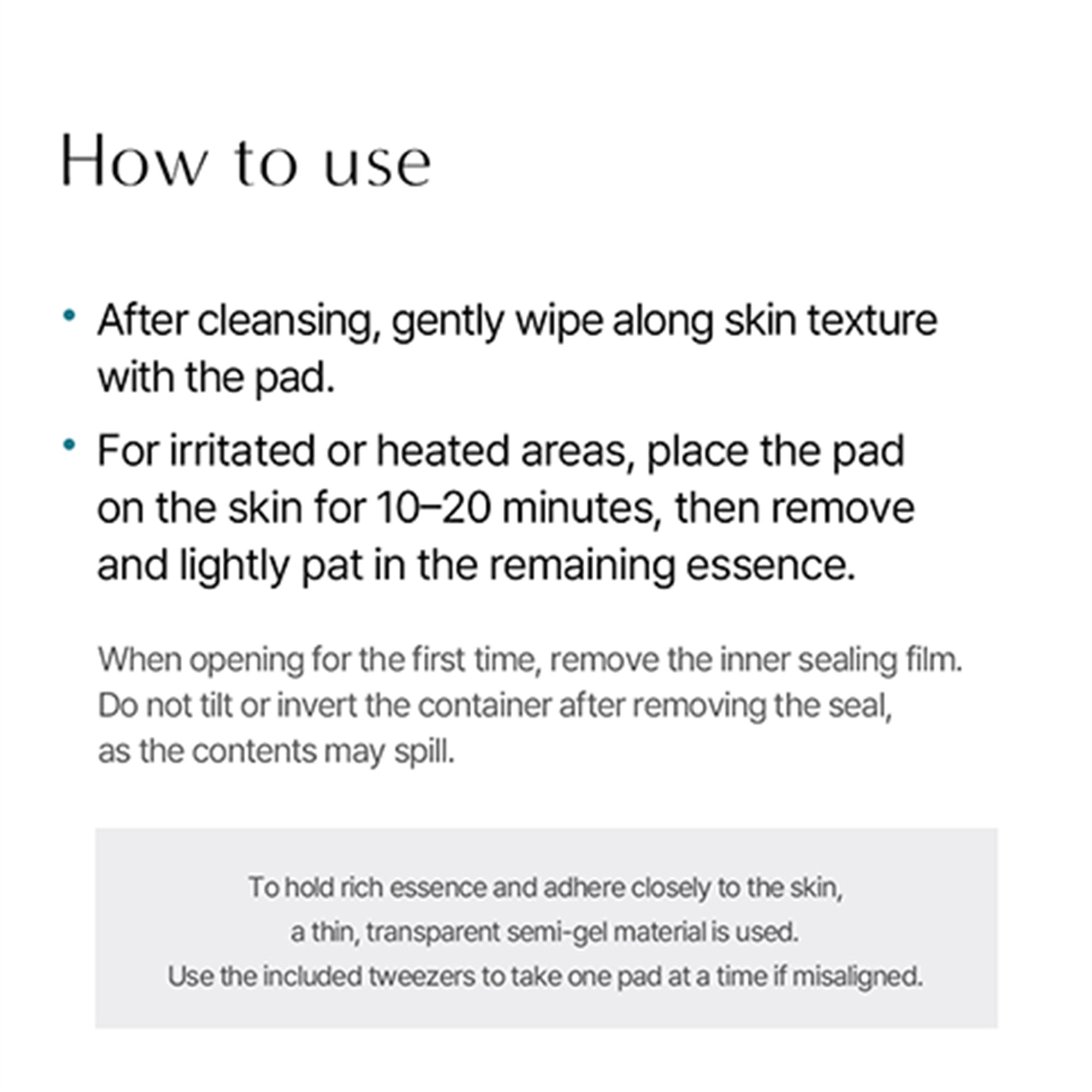 Hyal B5 Soothing Pads – Cooling Relief Jelly Pads with Hyaluronic Acid & Panthenol