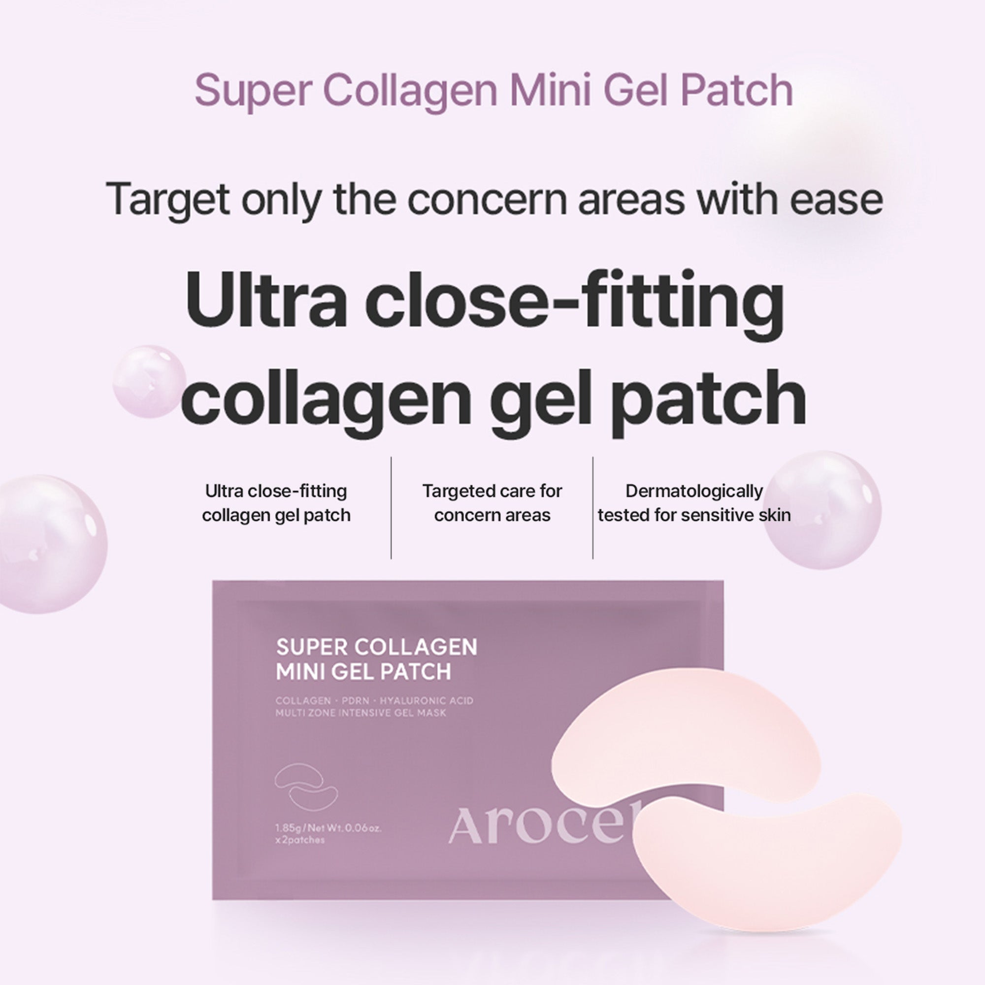 Super Collagen Mini Gel Patch for Eye, Face and Neck