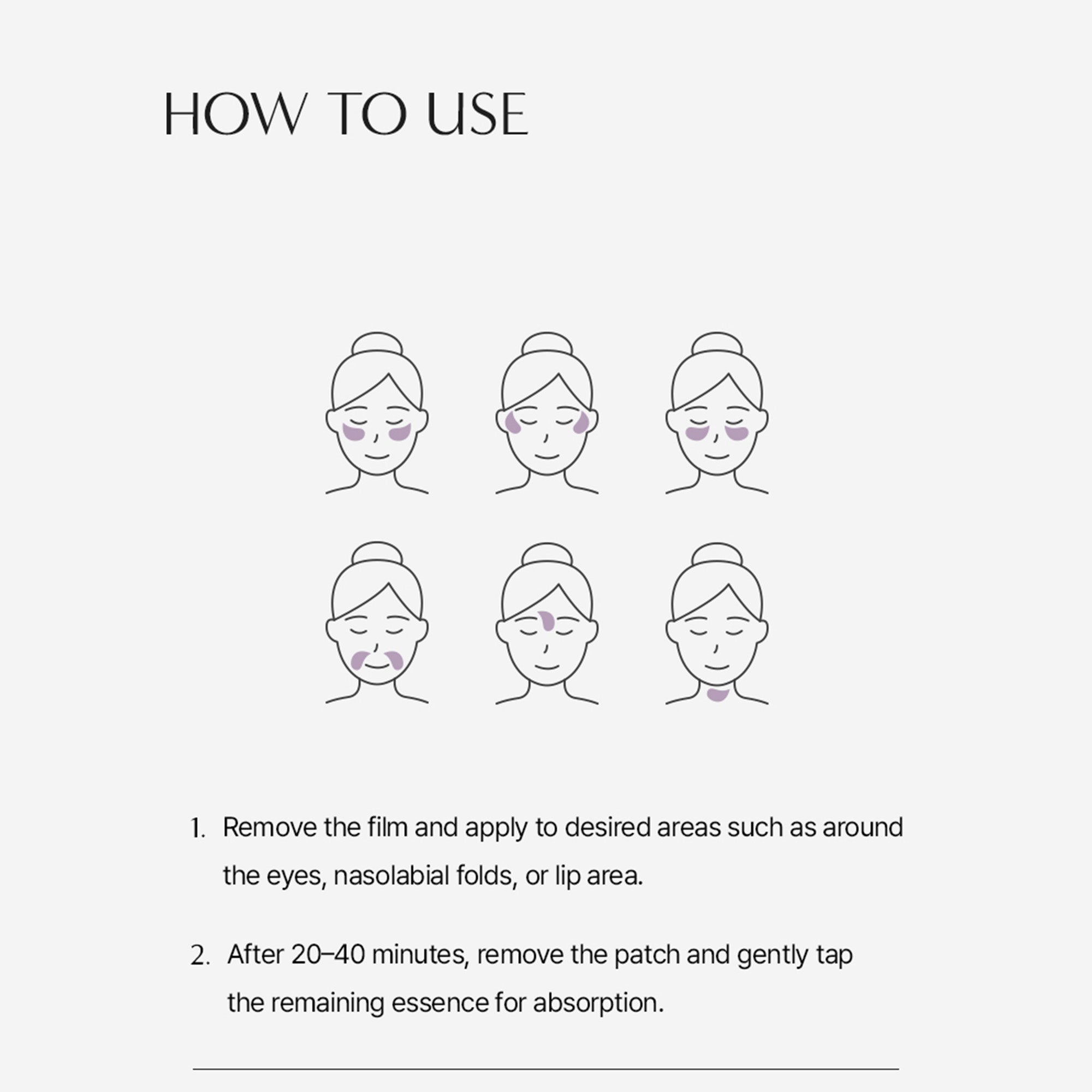 Super Collagen Mini Gel Patch for Eye, Face and Neck