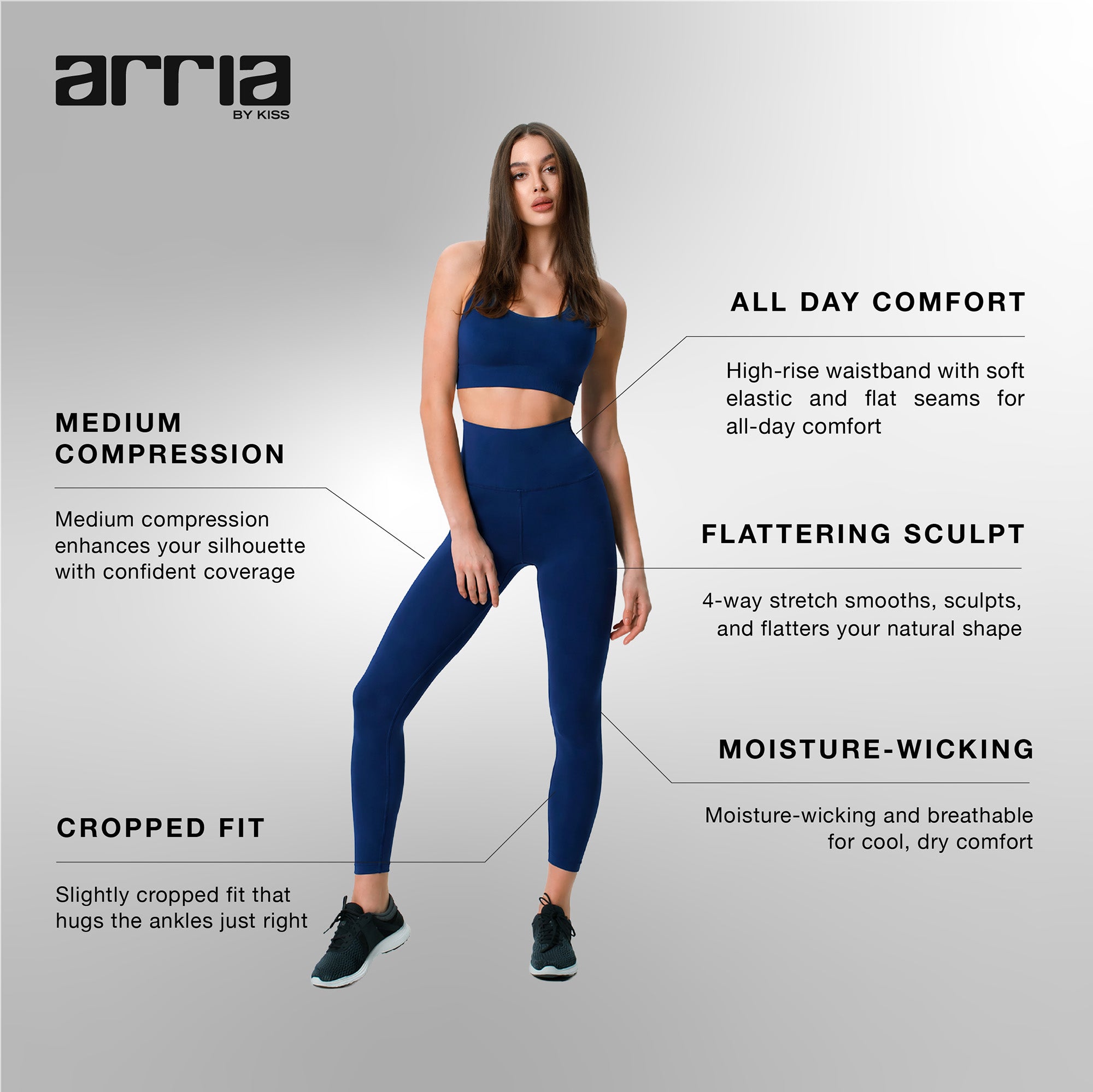 displayall_image_004"Arria Buttery Soft Sculpt & Smooth High-Waisted Premium Leggings product view." -