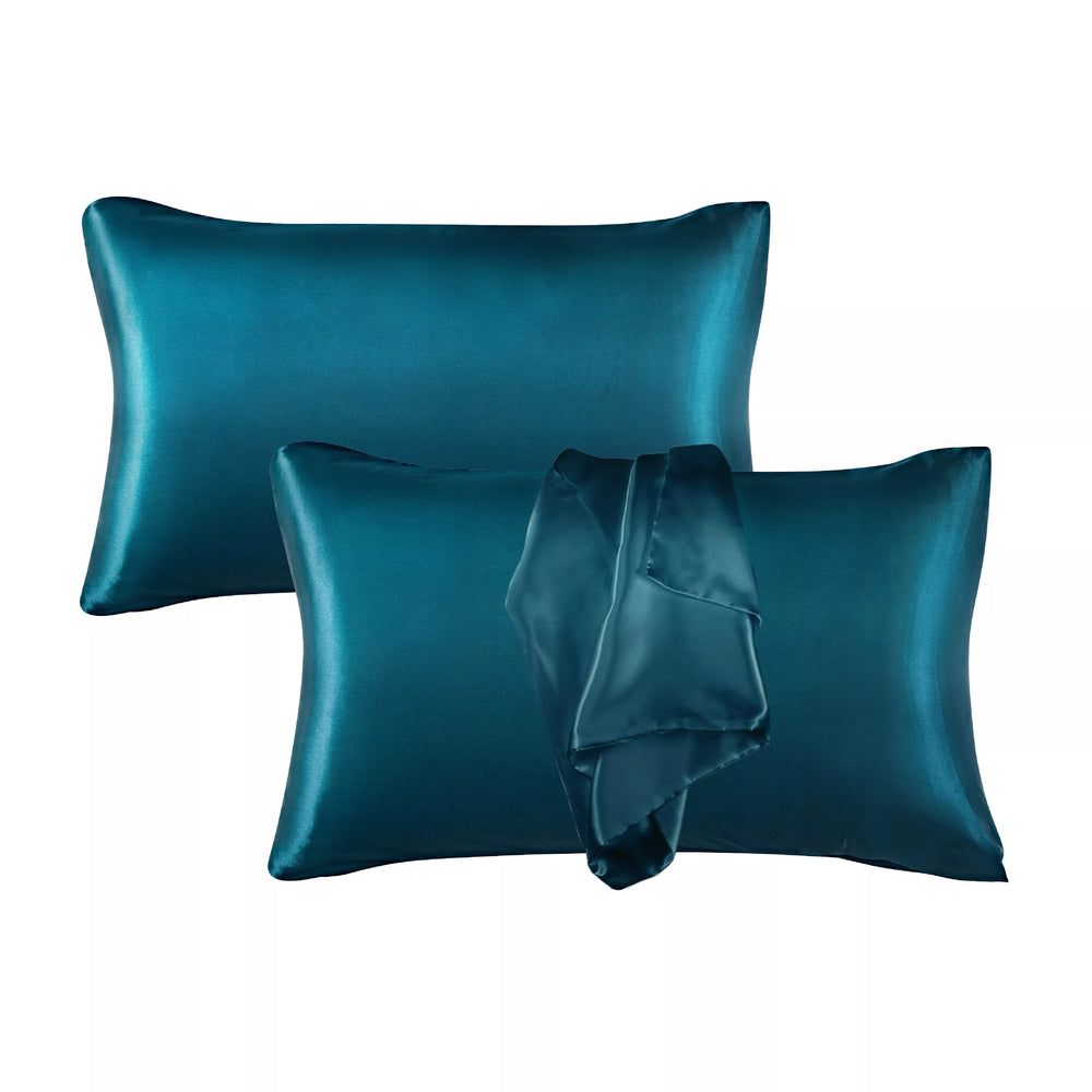 Satin Pillowcase Set of 2 – Queen Size 20" x 30"__Olive Green