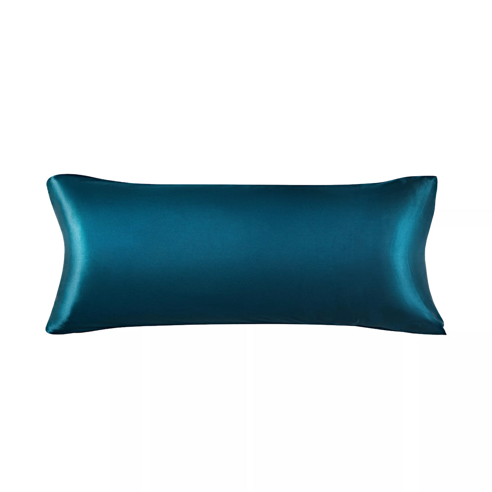 Satin Body Pillowcase 20" x 54" - Silky Soft Long Pillow Cover with Envelope Closure__Olive Green