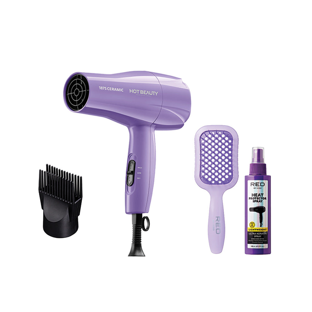 Fast-Drying Hair Dryer Complete Value Set