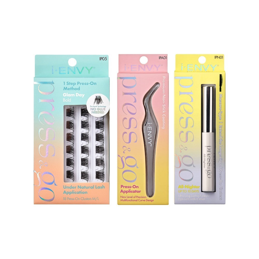 Press & Go Press-On Clusters Glam Day Bundle__Bundle_IP05,IPA01,IPN01_main