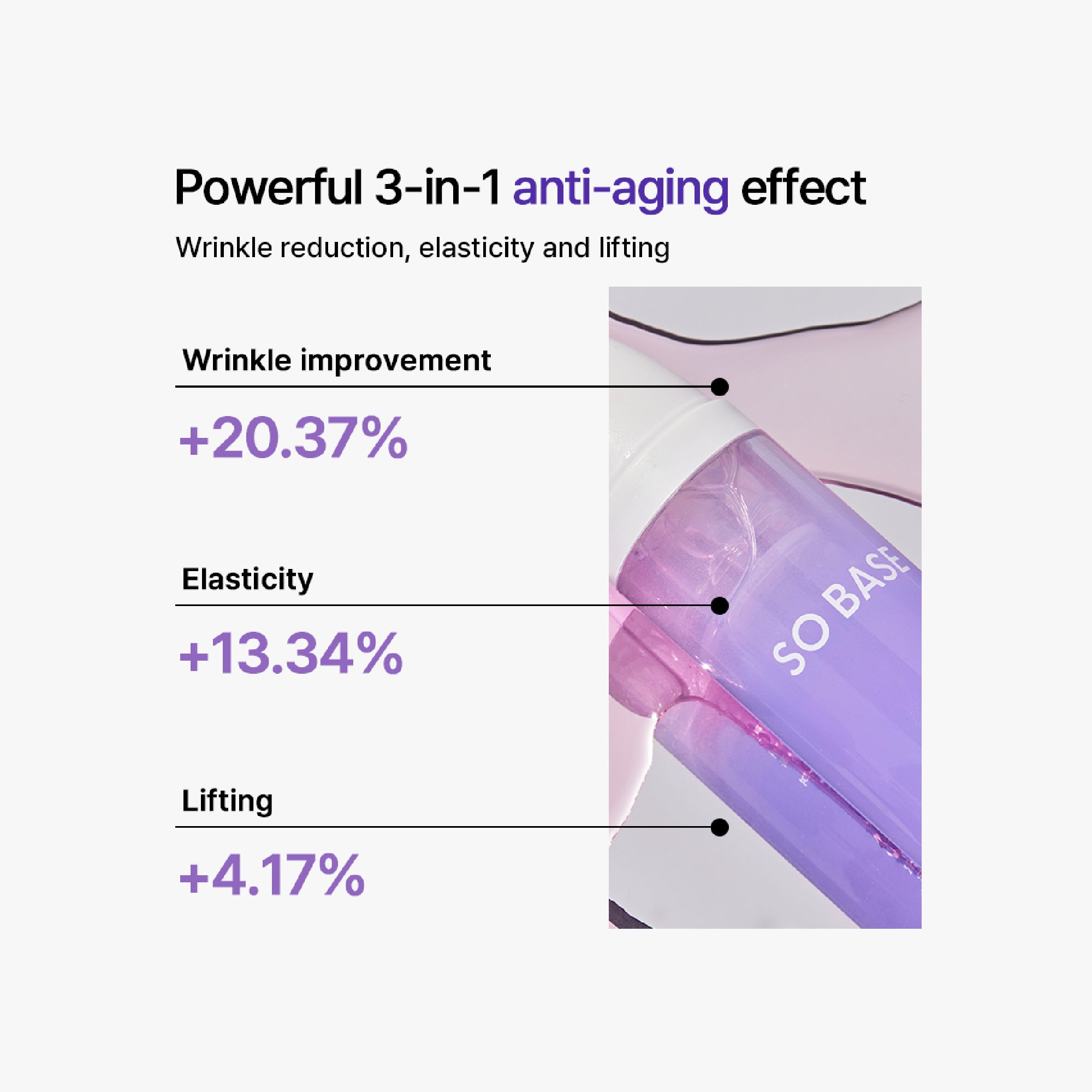 100% Pure Collagen Powder Serum - Instant Face Lift & Wrinkle Filler Glow for Sagging Skin