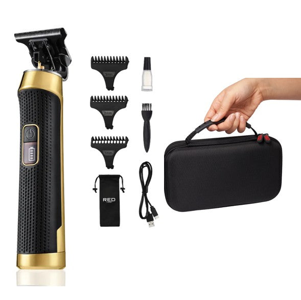 RED by KISS DLC Zero-Gap Cordless Trimmer with a Pouch