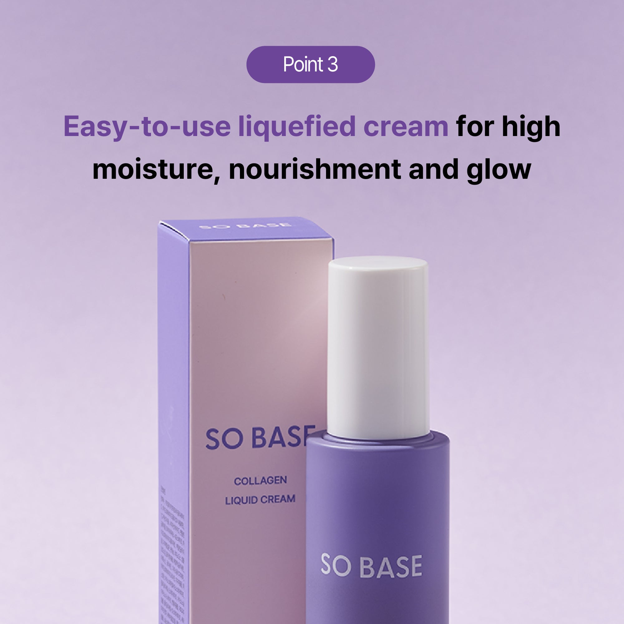 SOBASE Collagen Liquid Cream Spray-On Double Layer Moisturizer for Glass Skin