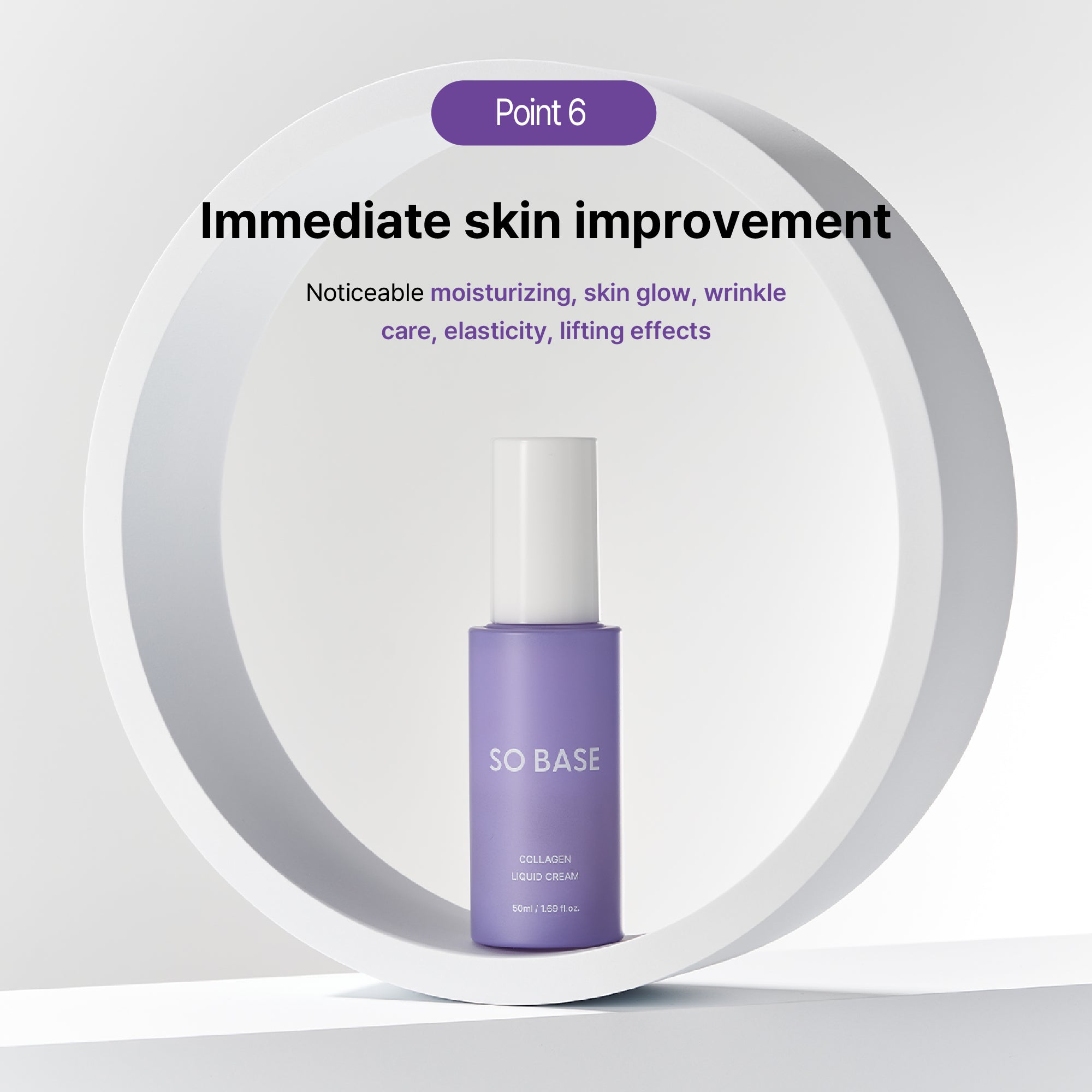 SOBASE Collagen Liquid Cream Spray-On Double Layer Moisturizer for Glass Skin