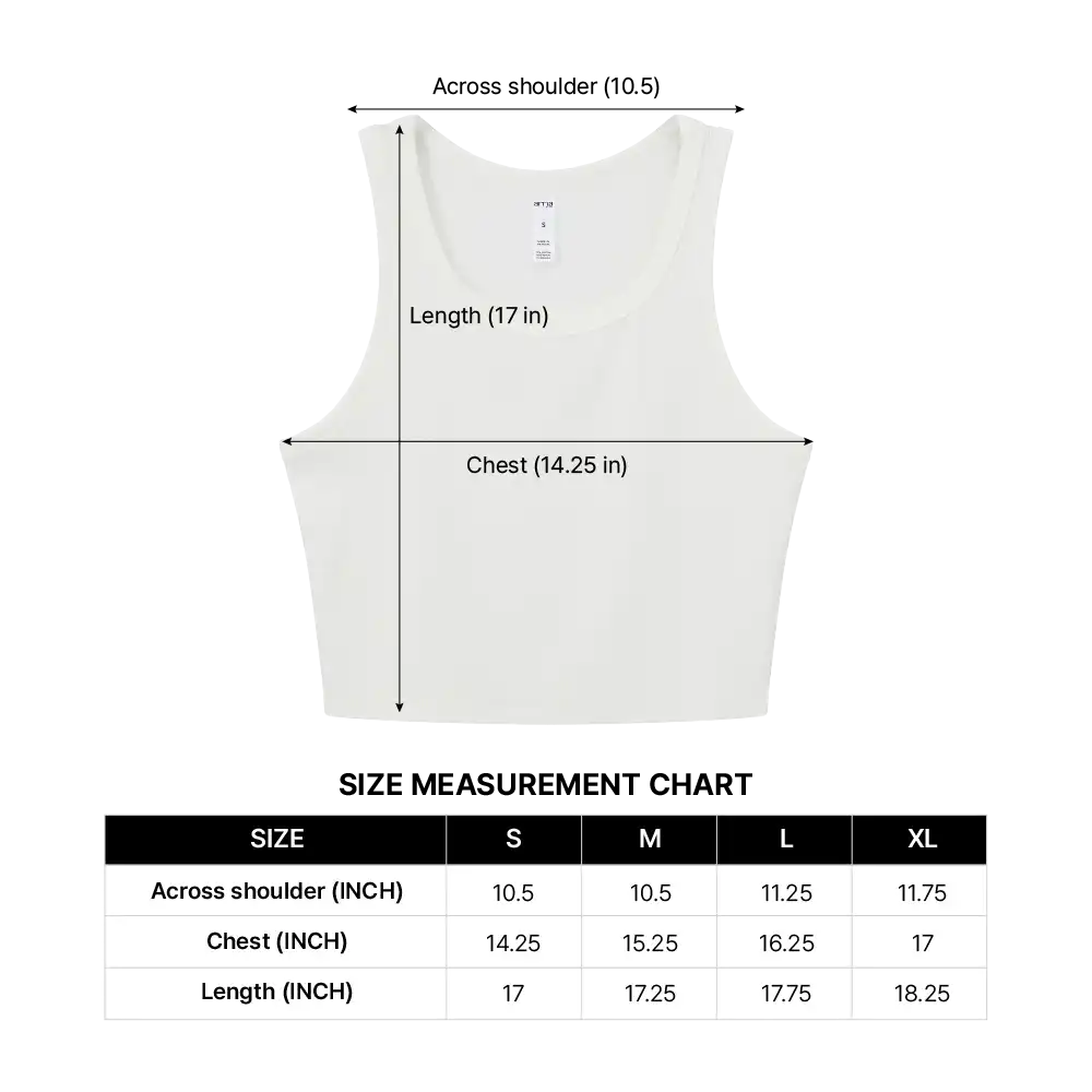 FH325_FH326_FH327_FH328_extra_003 "Arria Ribbed Crop Tank Top – Women’s Soft Slim Fit Scoop Neck Sleeveless Shirt, additional product view 3."