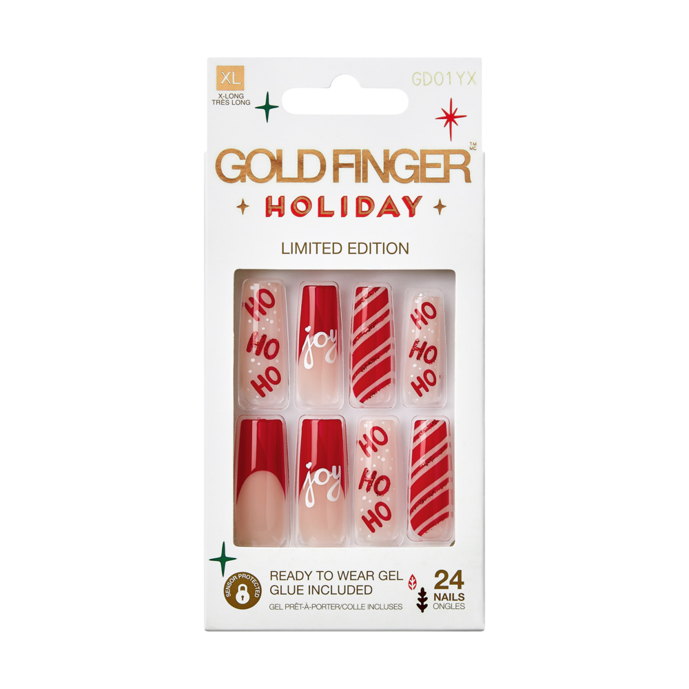 Gold Finger Holiday Limited Edition Nails