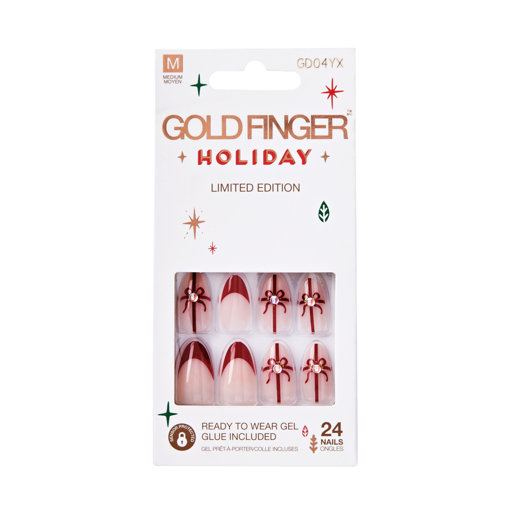 Gold Finger Holiday Limited Edition Nails