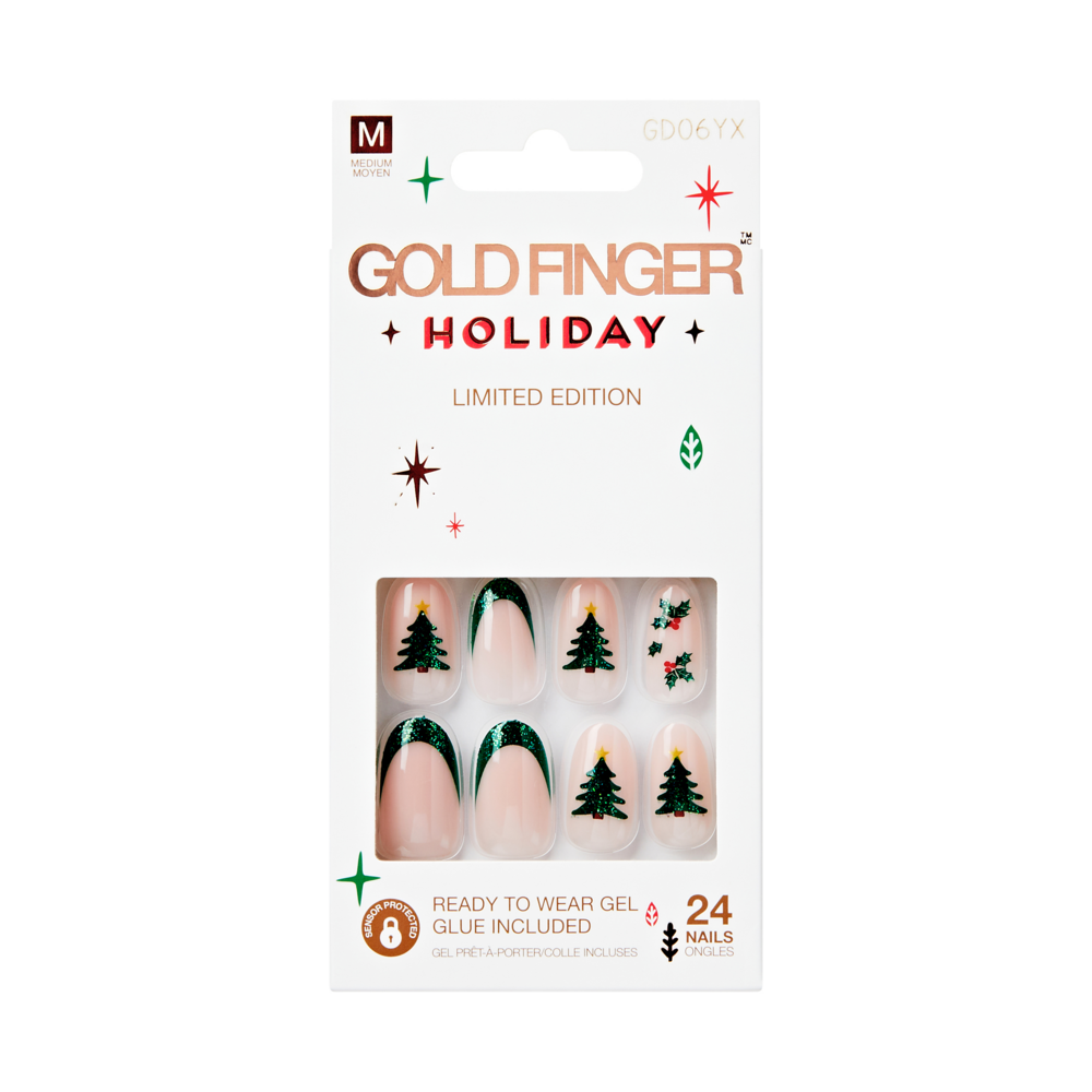 Gold Finger Holiday Limited Edition Nails
