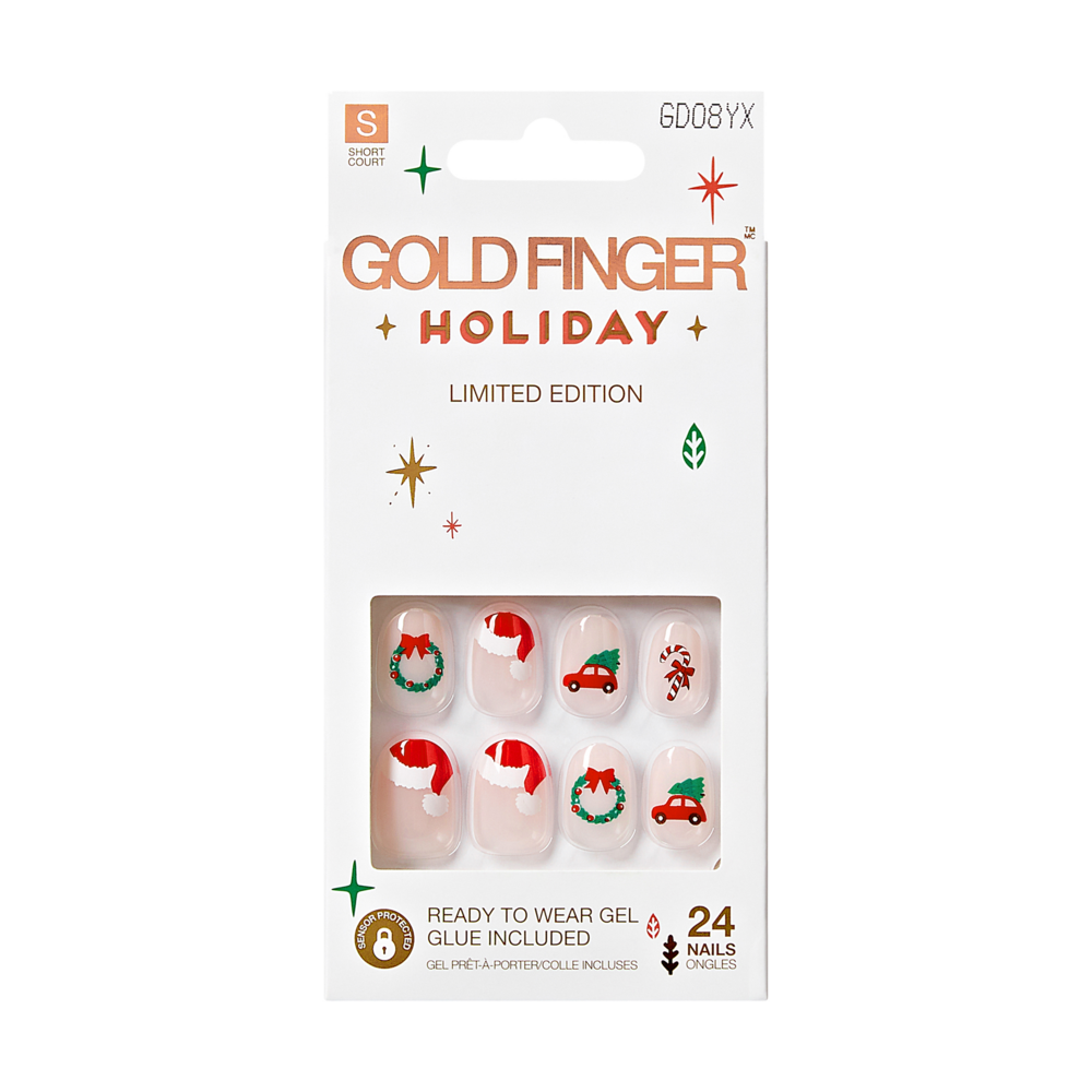 Gold Finger Holiday Limited Edition Nails
