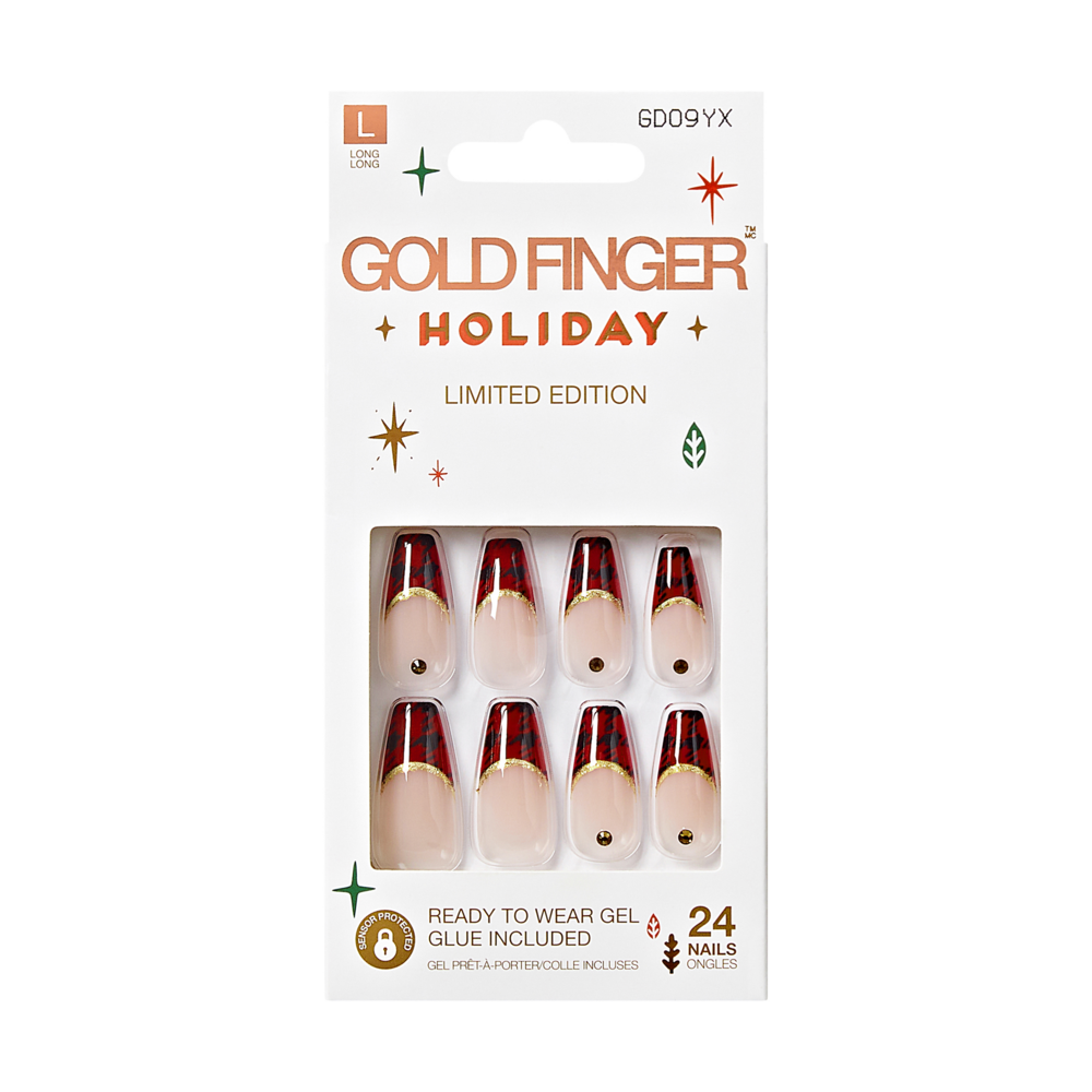 Gold Finger Holiday Limited Edition Nails