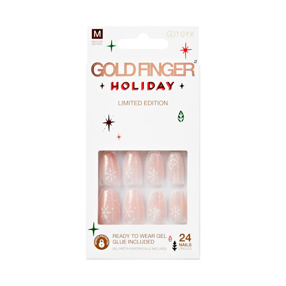 Gold Finger Holiday Limited Edition Nails