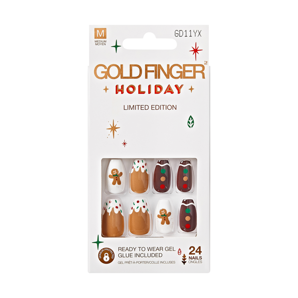 Gold Finger Holiday Limited Edition Nails
