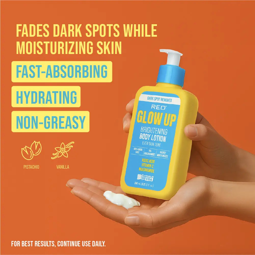 Glow Up Brightening Body Lotion with Kojic Acid, Vitamin C & Niacinamide